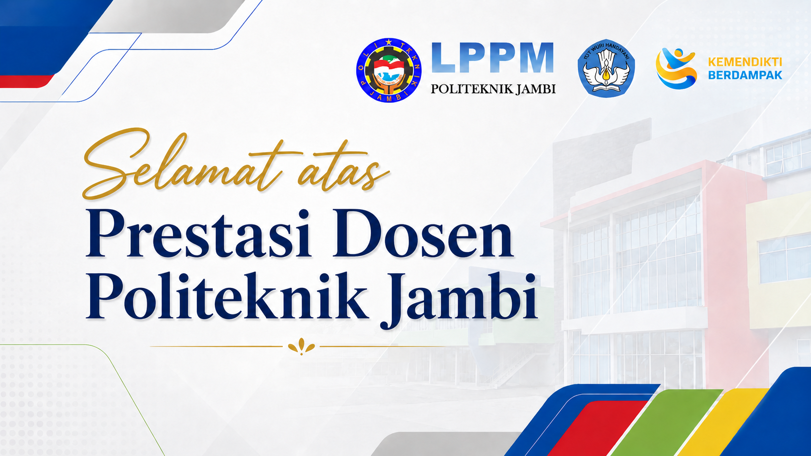 Politeknik Jambi Berikan Reward kepada Dosen Penerima Paten sebagai Apresiasi Karya Inovasi