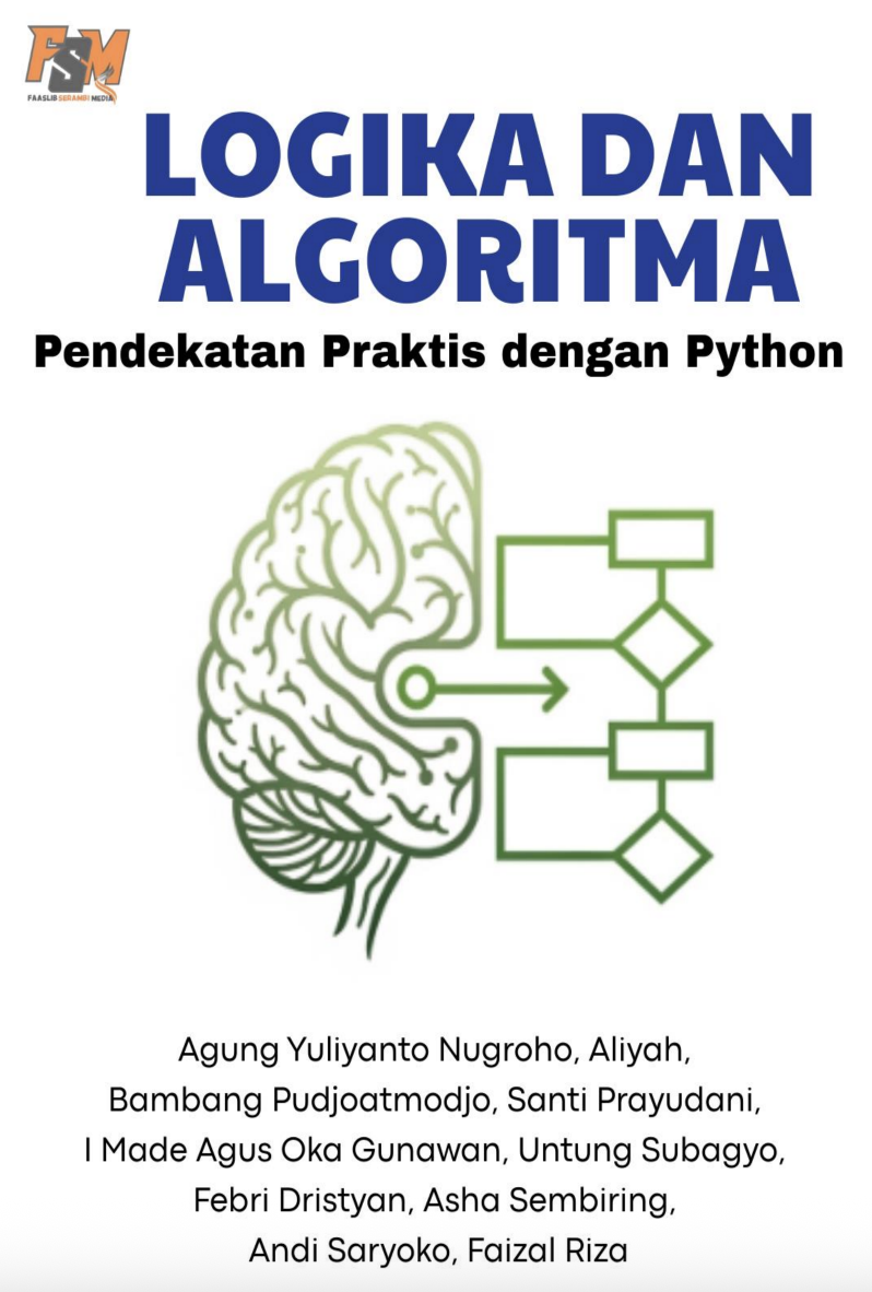 Sampul Logika Dan Algoritma Pendekatan Praktis Dengan Python
